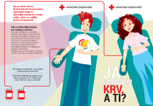 promotivni letak ja darujem krv2